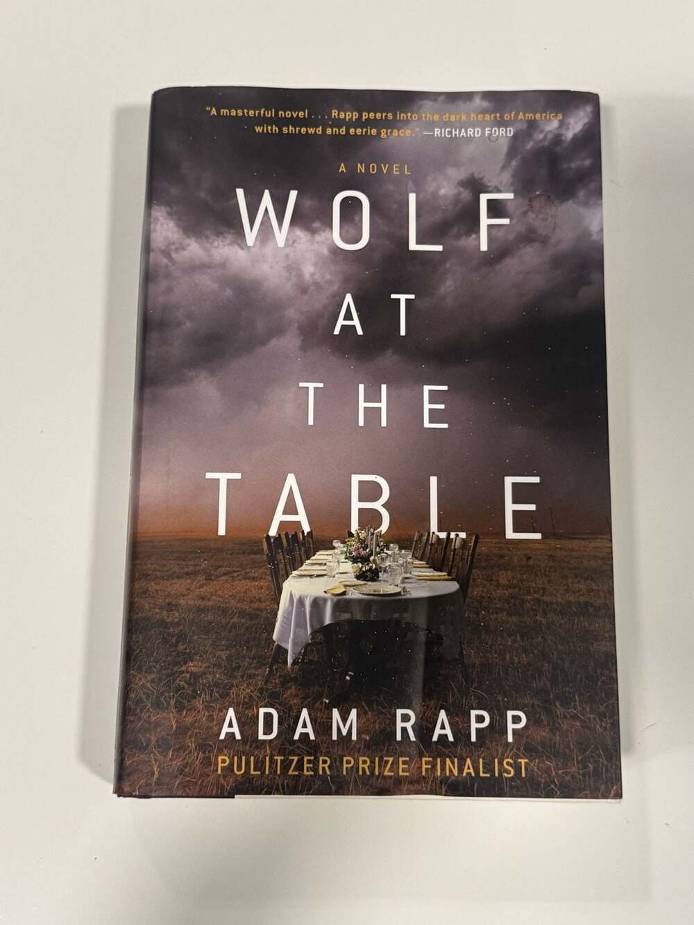 Wolf at the Table by Adam Rapp (Hardcover)